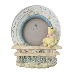 Vintage Charpente Disney Winnie the Pooh Picture Photo Frame Decor Baby Gift